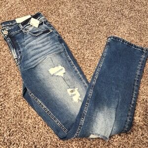 MAURICE'S M Jeans Straight Leg Flair High Rise NWT Misses Size 6